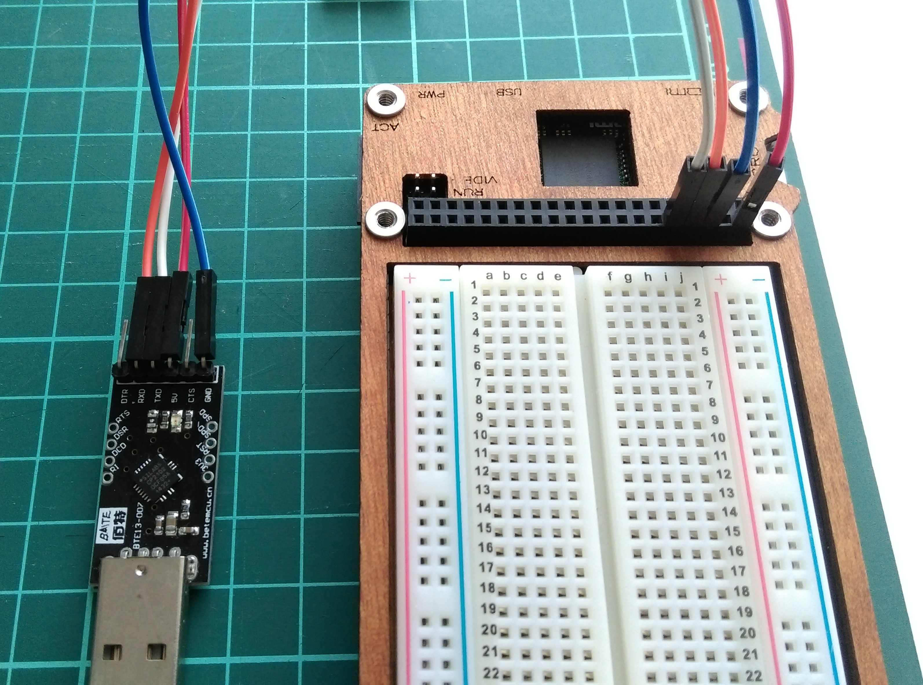 USB Serial an Pi Zero